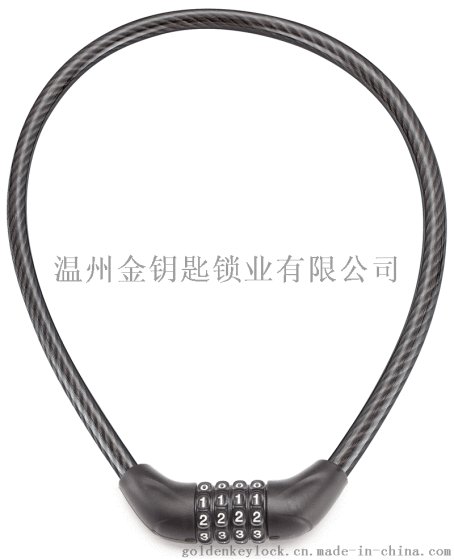 金钥匙GK101.705 12X800MM 自行车锁