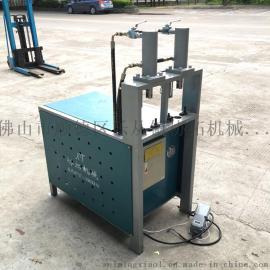 白钢管不锈钢圆管方管液压冲孔机
