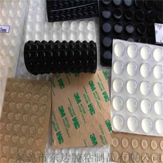3M自粘透明玻璃脚垫, 硅胶防滑减震自粘胶垫, 电器缓冲硅胶垫
