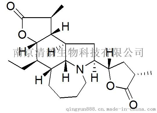 南京清韵生物现货供应对叶百部碱 6879-01-2