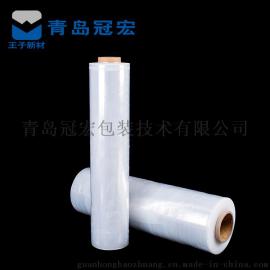 东莞pe拉伸膜生产厂家 50cm手用打包缠绕膜批发 防静电环保拉伸膜