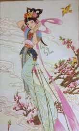十二花神二月花神砂画