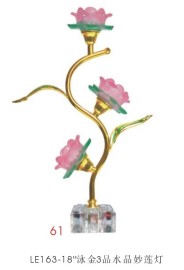 寺庙莲花灯