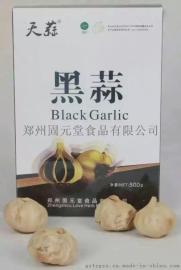 90天发酵多瓣黑蒜500g礼盒装 黑蒜又名黑大蒜 富硒黑蒜