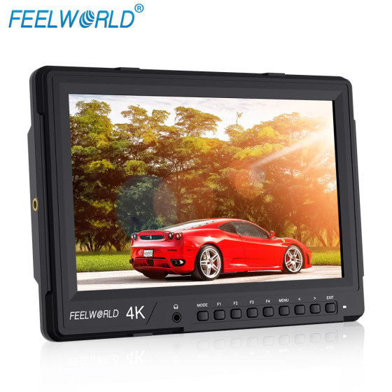 FEELWORLD 10.1" 4K 广播影视监视器 HDMI2.0 3G-SDI IPS 2560X1600 4K101HSD-256