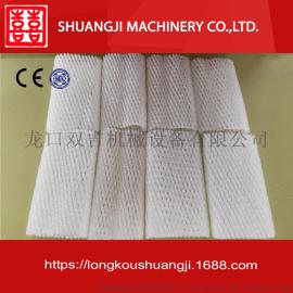 大厂专供聚乙烯发泡网机械 皇冠梨网套机 CE认证