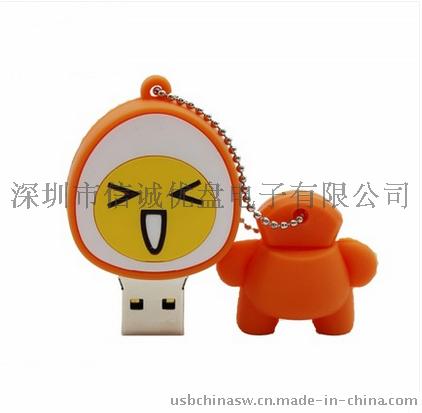 小巧卡通USB 创意个性化随身碟 礼品U盘批发 可开模定做的u盘工厂