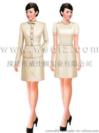 时尚修身女士面试帅气小西装