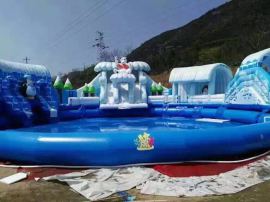 大型优质陆地闯关全套设备出租水上乐园设备租赁价格