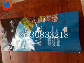 河北40*20+7狗粮包装袋 宠物狗粮1.5Kg拉链袋生产厂家