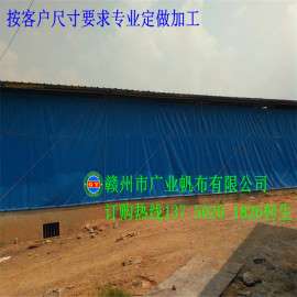 宜春养殖猪场专用卷帘布 吉安专业定做猪场卷帘布 牛场卷帘布