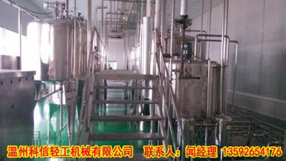樱桃饮料成套生产线设备|果汁饮料加工设备制造厂|科信20过年老厂