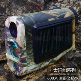 厂家直销 专业生产 laserwoks 太阳能激光测距望远镜 600米增强版测距仪望远镜 迷彩 防水 多功能 单筒望远镜