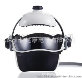 倍达康 电动头部按摩器 脑部按摩仪 家用头部穴位按摩仪 带音乐