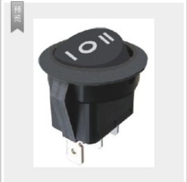 HUACONN/东莞华琴 供应三脚跷板开关  船形开关 电源开关 SWITCH