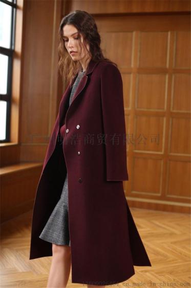 双面羊绒大衣品牌折扣衣服就到广州明浩