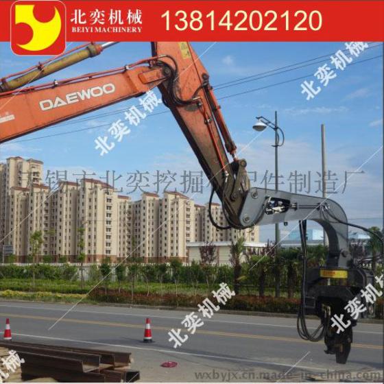 无锡北奕混凝土预制桩 /打桩机震动高频 液压振动沉桩机