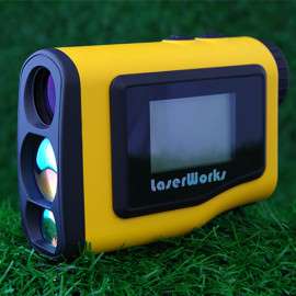 供应 laserworks LW-G1000 高尔夫激光测距望远镜 1000米 测斜坡 测距仪外带显示屏