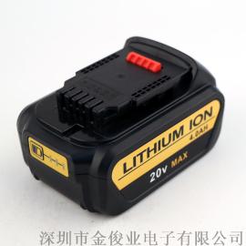 策马特全新替代得伟20V/18V电钻刷开关电动工具锂电池