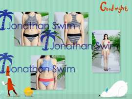 Jonathan Swim 聚胸小背心比基尼