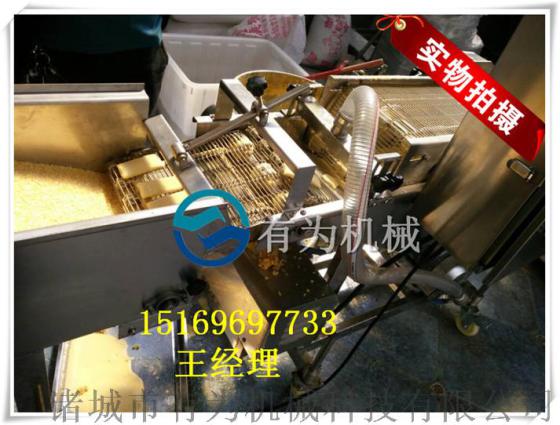 调理品系列鱼排裹粉机，鱼排裹粉机