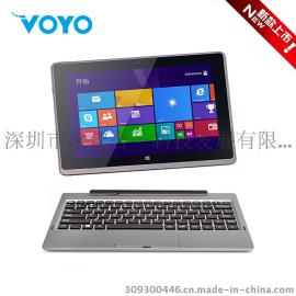 VOYO平板电脑工厂供应10.1寸win8正版系统2+64GB二合一平板电脑含键盘底座英特尔3735D批发