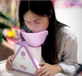 好美特蒸脸器美容仪热喷 纳米补水 香薰喷雾器加湿器