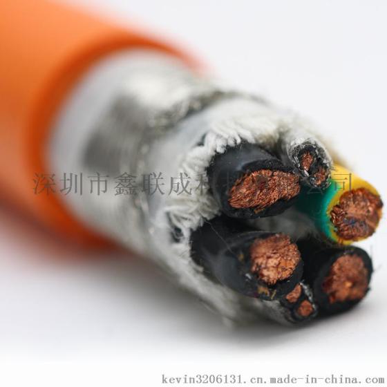 高柔耐磨TPU电缆 4芯1.5平方16AWG TPU电缆 高柔性耐弯曲耐油耐磨