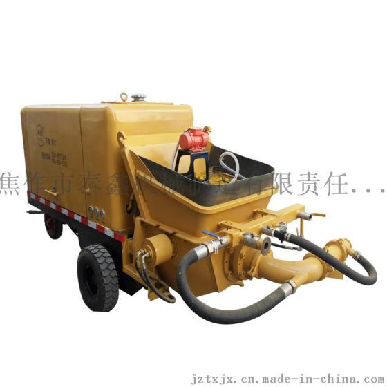 申鑫牌小型泵送机   泵送湿喷机   混凝土喷射机