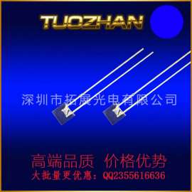 LED发光二极管255白发蓝方形插件灯珠可按要求定制