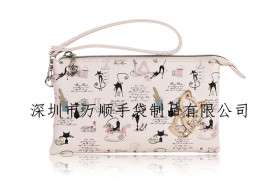欧美2015时尚新款化妆品手包++女士可爱型热卖手机零钱包随手携带手挽化妆包