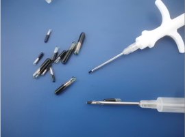 透明玻璃管动物芯片、配套注射器宠物植入式芯片