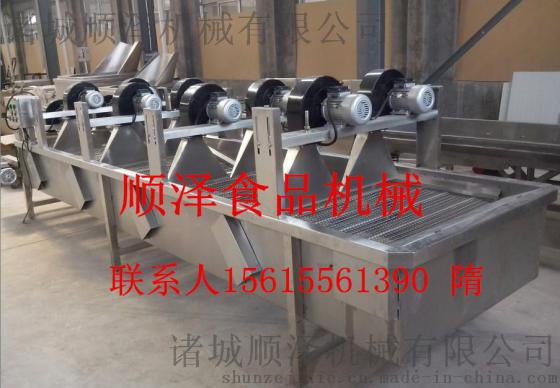 厂家直销不锈钢翻转风干线 苹果大枣清洗风干线 振动沥水机