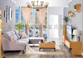 东莞鑫誉我居我潮北欧风格-小户型专用多功能隐形床-茶几-客厅家具