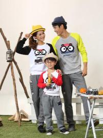 龙子印亲子情侣装完美的设计 成为潮流品牌服饰