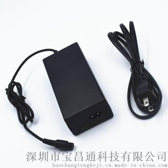 42V2A平衡车电源适配器（扭扭车电源）UL CE 扭扭车充电器 航空头