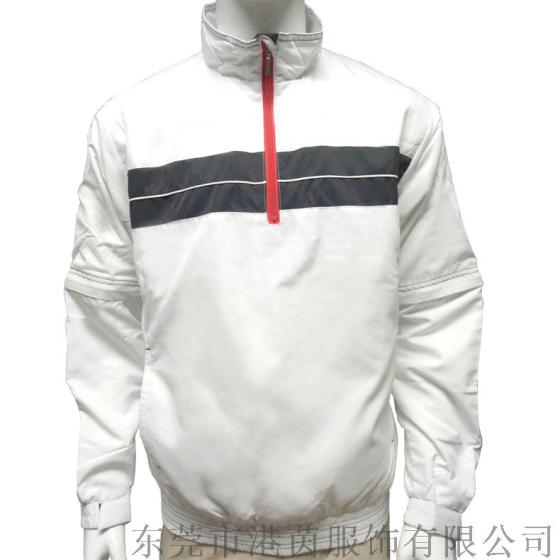 高尔夫服装 男式运动风衣服饰 立领可定制logo印花图案