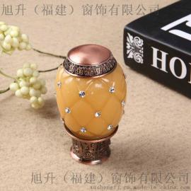 厂家生产定制批发窗帘配件墙钩挂钩 高端罗马杆、罗马圈支架铁艺杆欧式装饰头