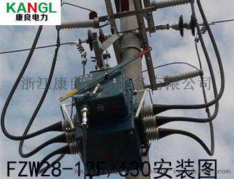 浙江FZW28-12F/630A高压真空负荷开关，六氟化硫FZW28