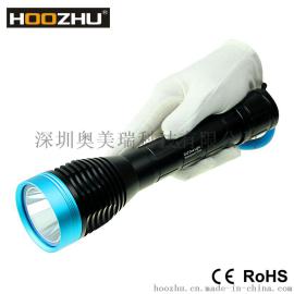 HOOZHU鸿珠 D12潜水灯 1000流明 潜水手电筒