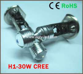 厂家直销LED新款雾灯H1/H3-30W CREE XBD 高亮度