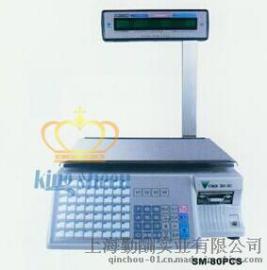 寺冈SM-80上海收银秤条码秤
