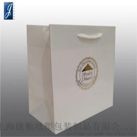 JSPACKING小号白色购物纸袋-PRALIN