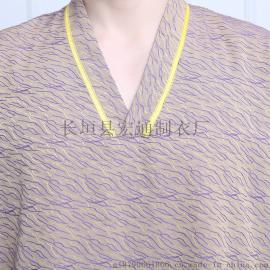 宏通HT-1203汗蒸服纯棉男女情侣款大码桑拿服酒店温泉浴服浴衣纳米
