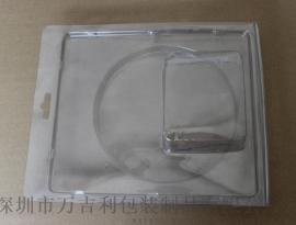 PET环保对折吸塑/耳机进出口吸塑包装盒