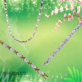 德利鑫DLXZZ不锈钢脚链2016爆款韩版韩式保健治疗抗疲劳锁骨链定做厂家直销