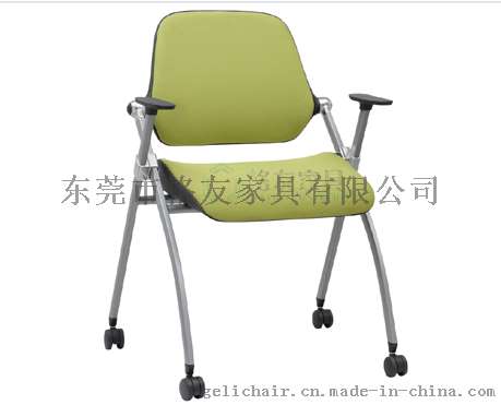 可折叠网布培训椅子，带写字板培训椅，记者座椅，公共培训椅子