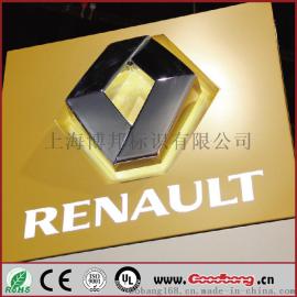4S店三维汽车标识定做 真空亚克力吸塑车标 加工制作塑料标牌车标