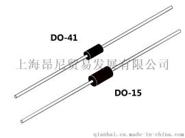 快恢复二极管FR101-FR107正向电流1A 逆向耐压50V-1000V