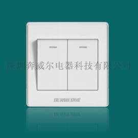 自贡86型开关面板价格优惠